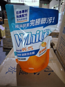 白帥帥柚香洗衣精補充包1650G
