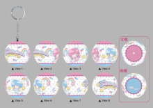 LittleTwinStars雙星仙子【50周年系列】拍立得立體球型拼圖鑰匙圈24片
