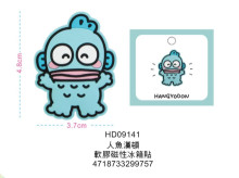 人魚漢頓 軟膠磁性冰箱貼