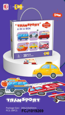 兒童交童六款匹配拼圖組