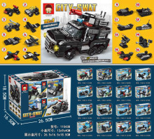 特警防爆車積木16p*24=384P