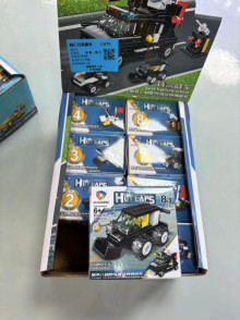 特警戰車8合1(8款混裝)8p*72=576P