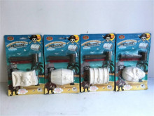 卡裝海盜探險化石 4款混裝