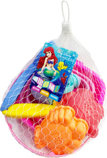 迪士尼公主摺疊桶玩沙組