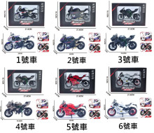 模擬合金摩托車
