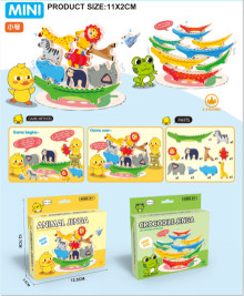 迷你動物鱷魚疊疊樂款式混裝