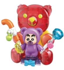 #O 蠟筆小新 零食系列 繽紛QQ糖