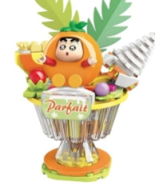 #O 蠟筆小新 零食系列 橘子霜淇淋