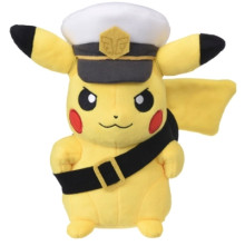 #O 寶可夢絨毛-船長皮卡丘(護目鏡版)