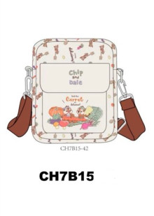 奇奇蒂蒂時尚側背包/米色