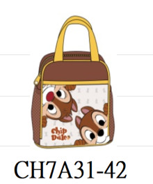 奇奇蒂蒂單層便當袋-咖啡