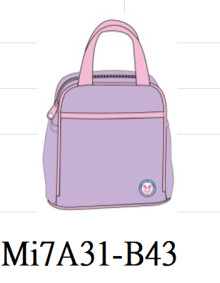 迪士尼(素面)雙網便當袋/紫/藍/梅