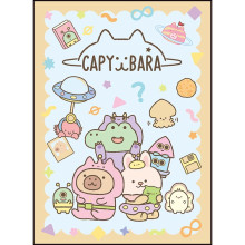 水豚16K牛皮空白筆記混款