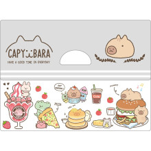 水豚PP隨身便條包