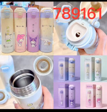 三麗鷗漸變色提手保溫杯