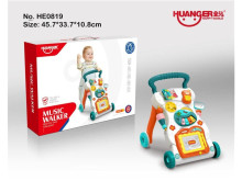 音樂益智多功能手推學步車/6p