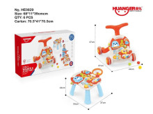 2合1學步車+學習桌HE0829/6P