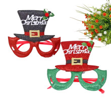 12入16裝聖誕金蔥帽眼框混色50P