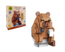 療癒舒壓積木-卡皮巴拉帶薪拉屎