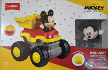 米奇裝載車-迪士尼組裝磨輪工程車24P