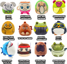 義大利腦腐系列-驚喜圓滾滾絨毛吊飾