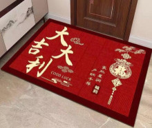 新春喜氣防滑地墊吸水款38*58CM(混款)60P