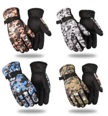 加厚防寒保暖迷彩手套120P