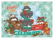 Cars汽車總動員(11)拼圖108片