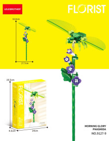 牽牛花竹節蟲 102PCS