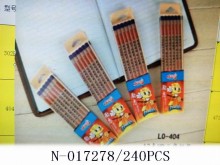 降-HB原木小3角鉛筆12入/240PE1